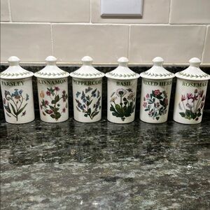 Portmeirion Spice Jar Set